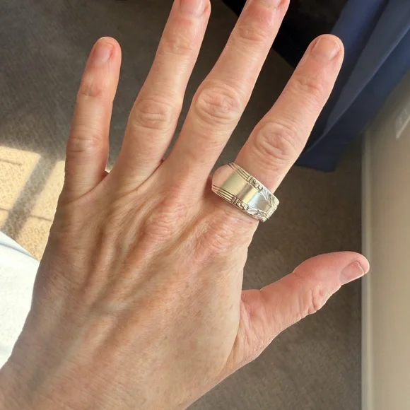 Handmade Spoon Ring - Picture 6 of 13